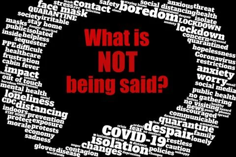Word or Tag cloud regarding COVID-19 and social distancing Stock Illustration