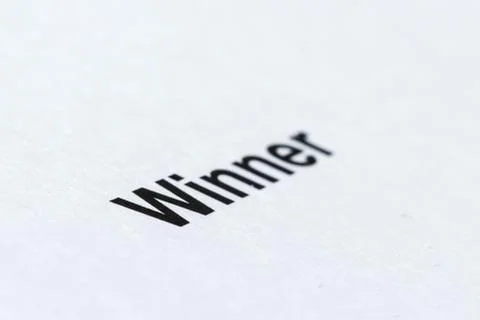Word on paper Stock Photos
