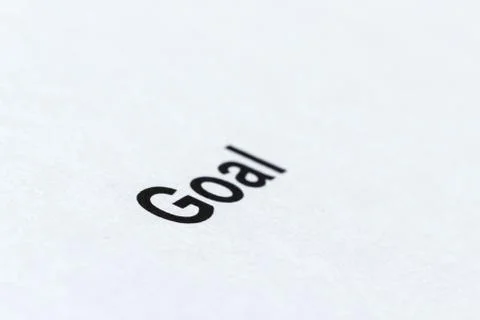 Word on paper Stock Photos