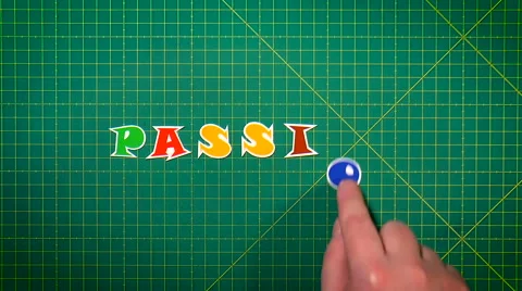 Word passion Stock Footage 68348475