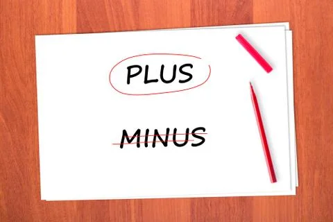 Word plus Stock Photos