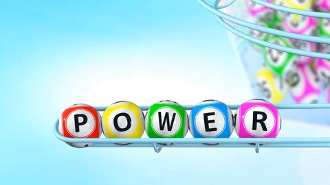 The word POWER Stock Footage 95758363