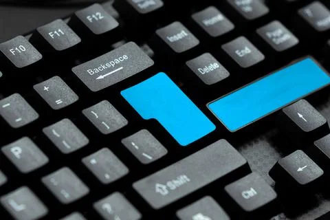 Word Processing Program Ideas, Logging Programming Updates Concept, Advance Foto stock