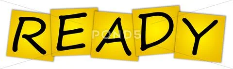 Word ready Stock Photos