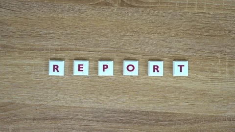 Annual Report Template Stock Footage ~ Royalty Free Stock Videos | Pond5