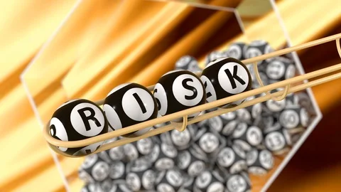 The word RISK Stock Footage 95728434