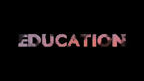 The word ' s logo is shown in a black background Stock Footage 309923685