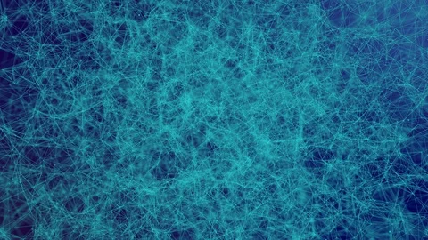 The word "SALE" is manifested from polygonal lines in the starry sky, 库存影片 118356799