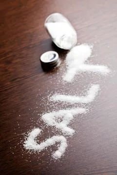 Word salt Stock Photos