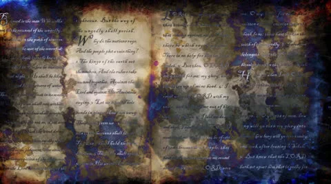 WORD Scroll Abstract 스톡 동영상 24805065