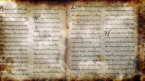 WORD Scroll Clouds 스톡 동영상 24805064