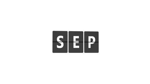 Word SEP on Flip Board Stock Footage 301506175
