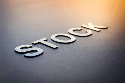  Word stock written with white solid letters Word stock written with white... Foto stock