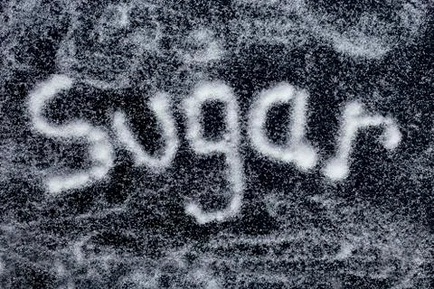 A word sugar Stock Photos