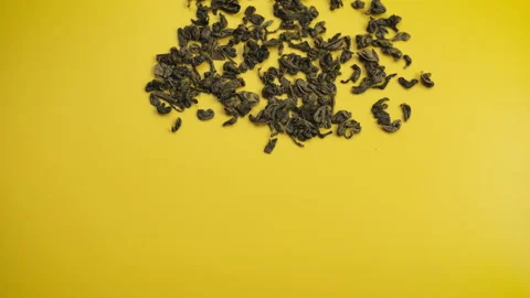 Word tea moving dried leaves brewed 動画素材 170739895