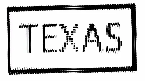 Word texas Stock Footage 303224692