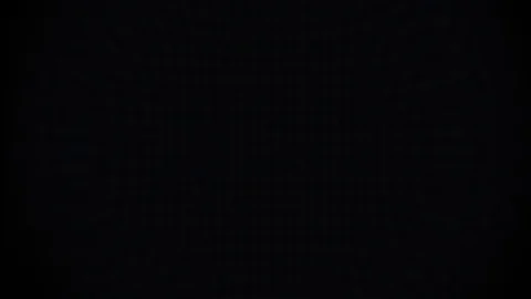 Like word text typing writing on old computer lcd led tube tv screen display Stock Footage 83197269