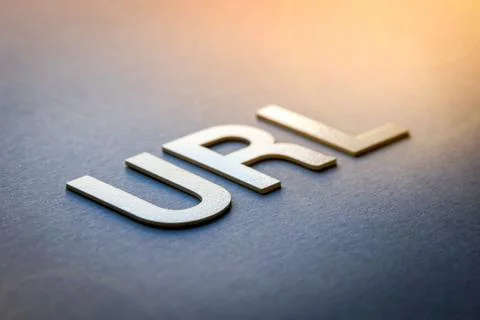 Word URL written with white solid letters Photos