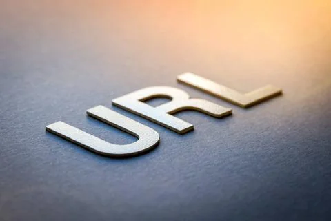  Word URL written with white solid letters Word URL written with white sol... Fotos Stock