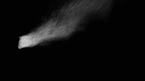 The word welcome written in white bold typography with particle dust effects Vídeo Stock 343576768