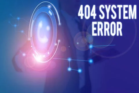 Word writing text 404 System Error. Business concept for message appears when 스톡 사진
