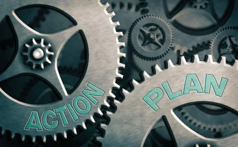 Word writing text Action Plan. Business concept for proposed strategy or course イラスト素材
