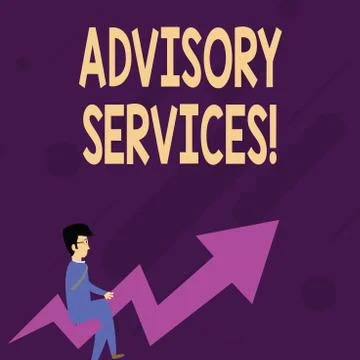 Word writing text Advisory Services. Business concept for Support actions and Stock Illustration