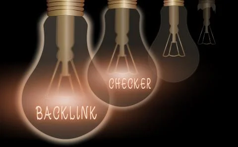 Word writing text Backlink Checker. Business concept for Find your competitors イラスト素材