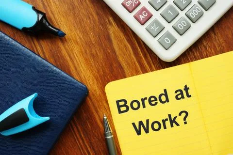 Word writing text Bored at Work. Business photo showcasing Bored at Work. Key Stock Illustration