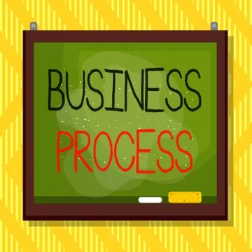 Word writing text Business Process. Business concept for implemented to イラスト素材