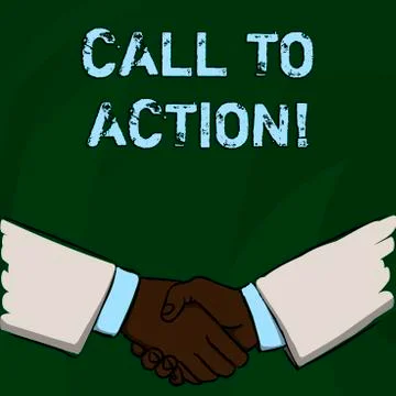 Word writing text Call To Action. Business concept for most important part of イラスト素材