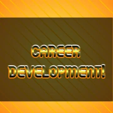 Word writing text Career Development. Business concept for Lifelong learning イラスト素材