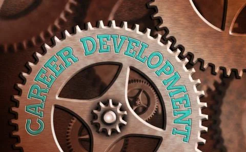 Word writing text Career Development. Business concept for Lifelong learning Illustrazione stock