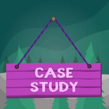 Word writing text Case Study. Business concept for research methodology that has 스톡 일러스트