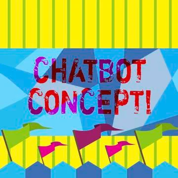 Word writing text Chatbot Concept. Business concept for Virtual assistant Ilustración de archivo