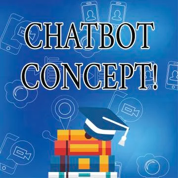 Word writing text Chatbot Concept. Business concept for Virtual assistant Ilustración de archivo