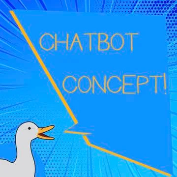 Word writing text Chatbot Concept. Business concept for Virtual assistant Ilustración de archivo