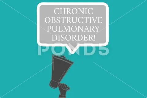 Word writing text Chronic Obstructive Pulmonary Disorder. Business ...