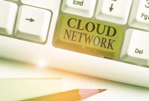 Word writing text Cloud Network. Business concept for Access of networking Stock Photos