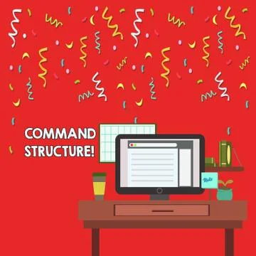 Word writing text Coanalysisalysisd Structure. Business concept for something Illustrazione stock