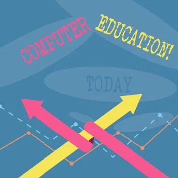 Word writing text Computer Education. Business concept for gaining basic Stock-Illustration