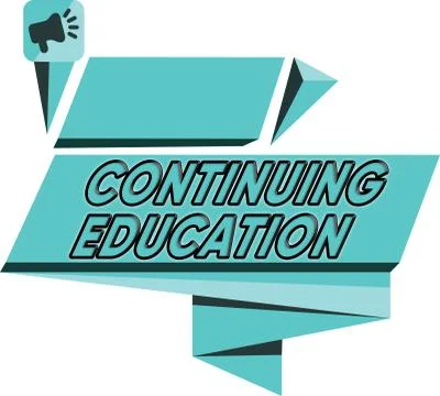 Word writing text Continuing Education. Business concept for Continued Learning Stock Illustration