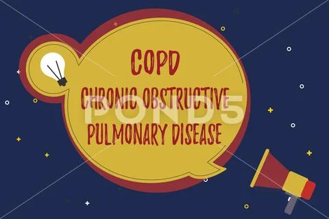 Word writing text Copd Chronic Obstructive Pulmonary Disease. Business ...