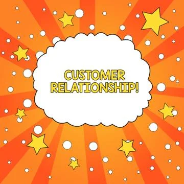 Word writing text Customer Relationship. Business concept for Deal and イラスト素材