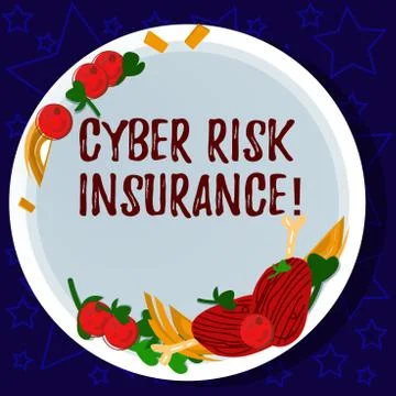 Word writing text Cyber Risk Insurance. Business concept for covers financial Stock-Illustration