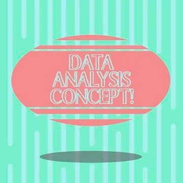 Word writing text Data Analysis Process. Business concept for the procedures or Stock Illustration