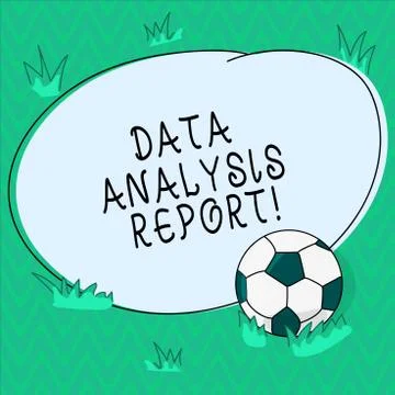 Word writing text Data Analysis Report. Business concept for information on the イラスト素材
