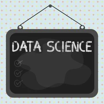 Word writing text Data Science. Business concept for multidisciplinary field 스톡 일러스트