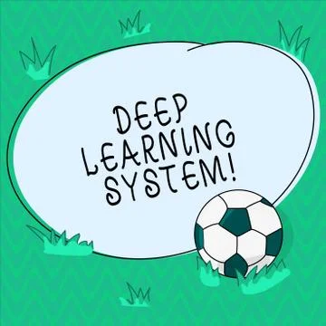 Word writing text Deep Learning System. Business concept for collection of Illustrazione stock