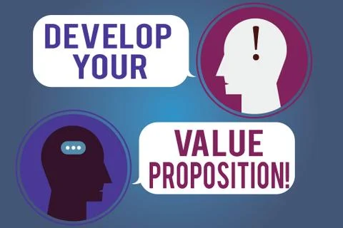 Word writing text Develop Your Value Proposition. Business concept for Prepare Stock Illustration